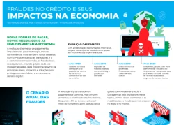 infográfico fraudes no crédito e seus impactos na economia