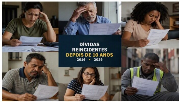 reincidência da inadimplência
