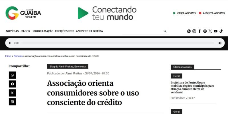 uso consciente do crédito