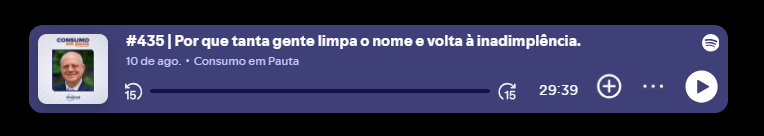 consumo em pauta